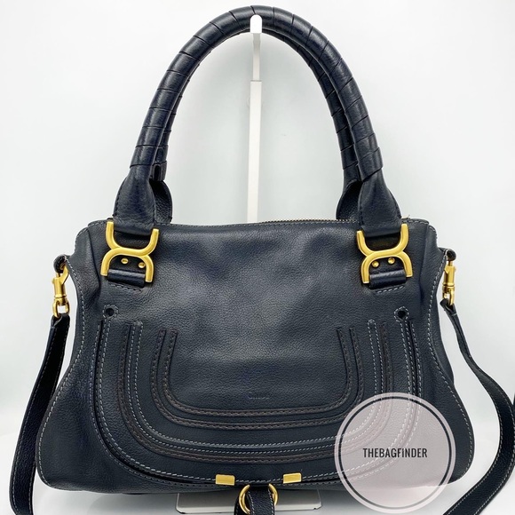 Chloe Handbags - Chloe Marcie Medium Black